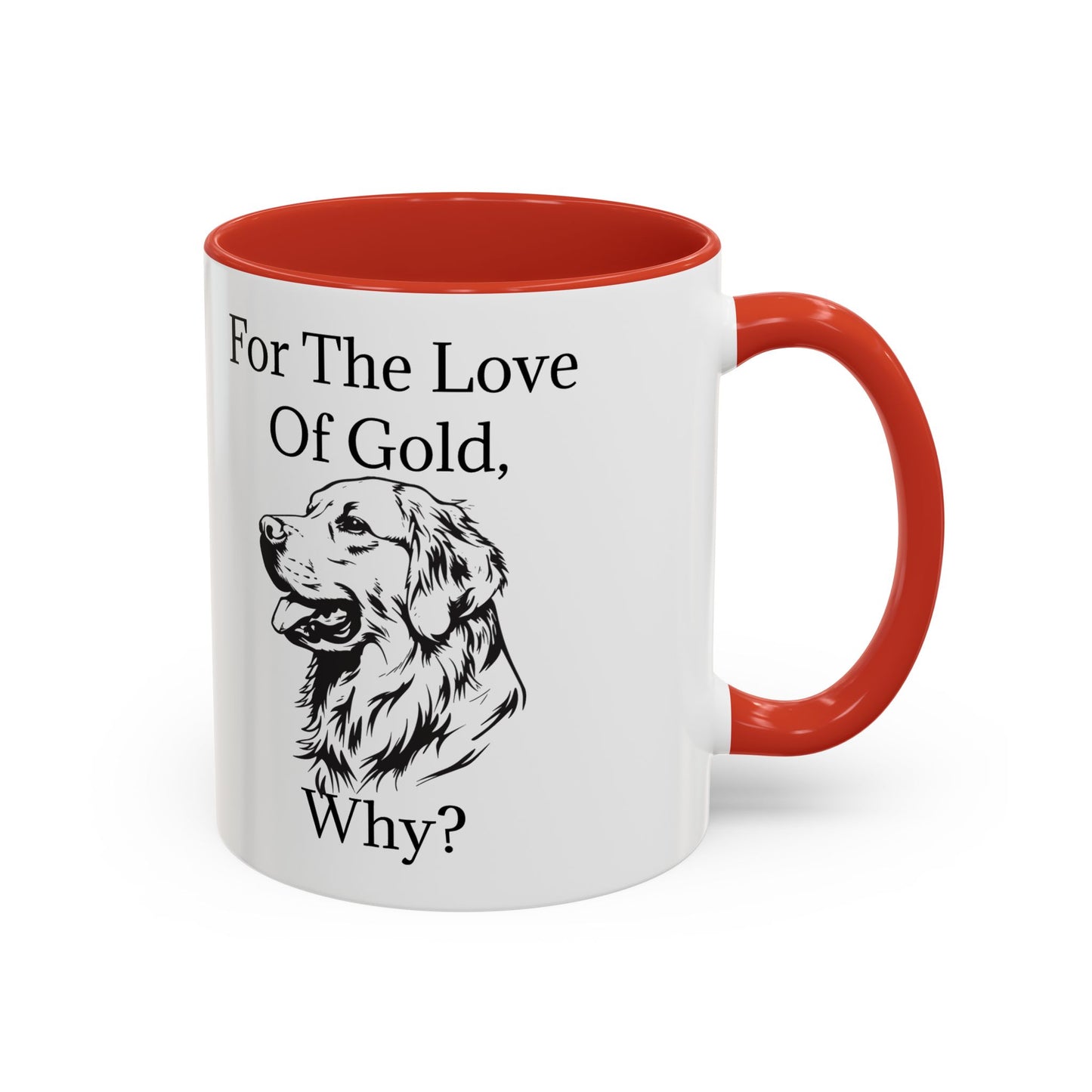 For The Love Of Gold 2-Tone Coffee Mug