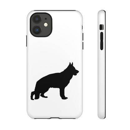 German Shepherd Silhouette iPhone Case