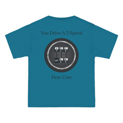 5 Speed How Cute Men's Short-Sleeve Crewneck Tee