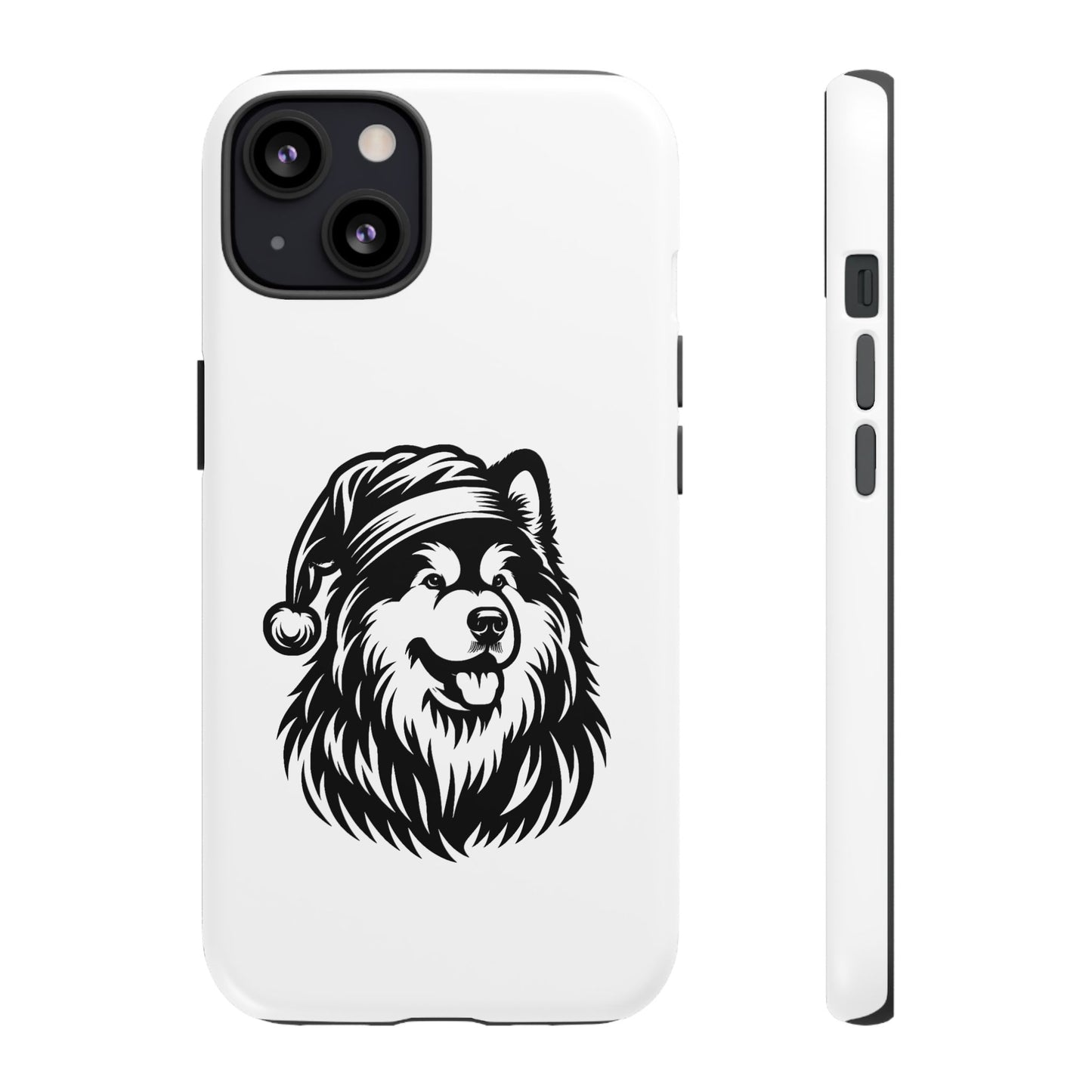 Santa Paws Malamute iPhone Case