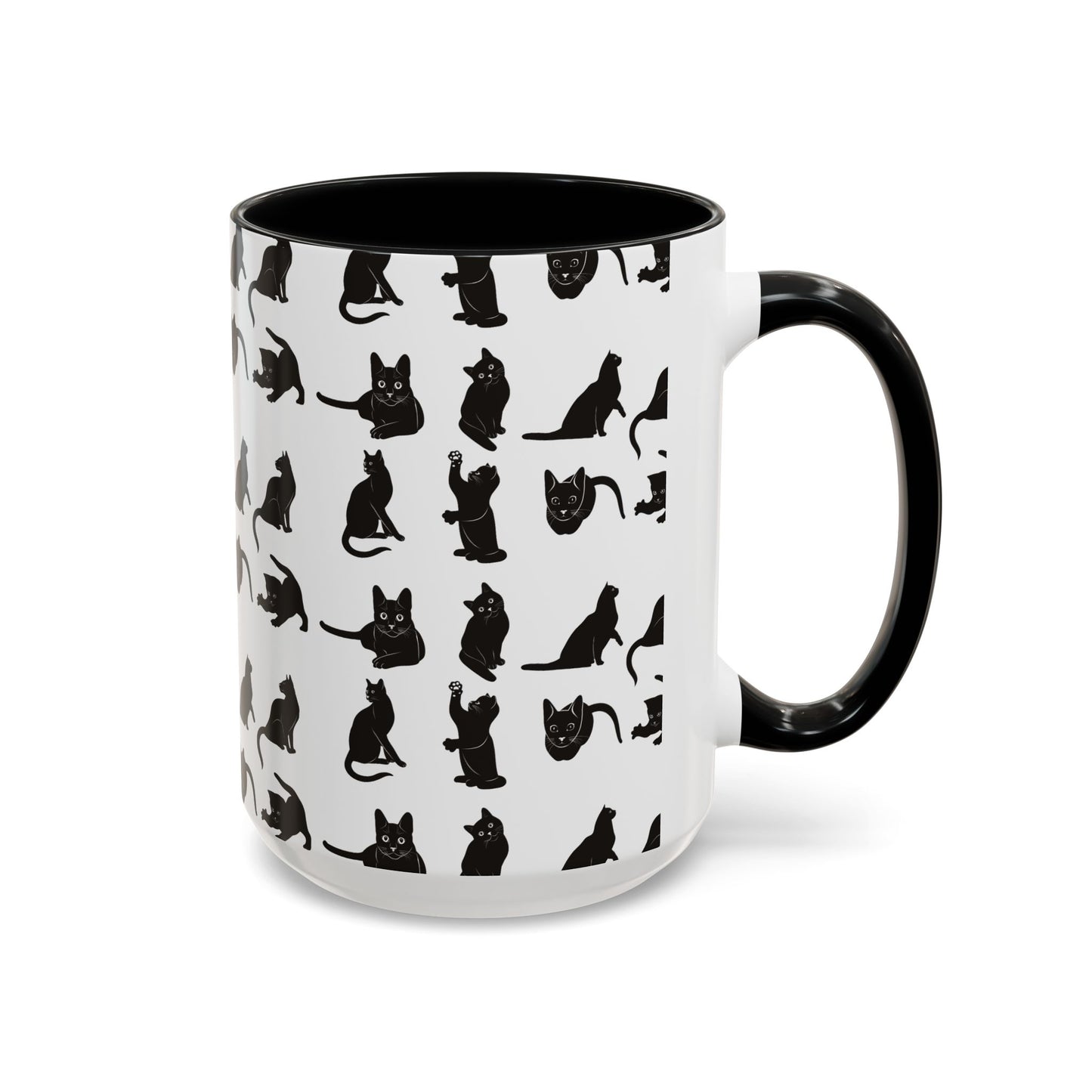 Cats 2-Tone Coffee Mug