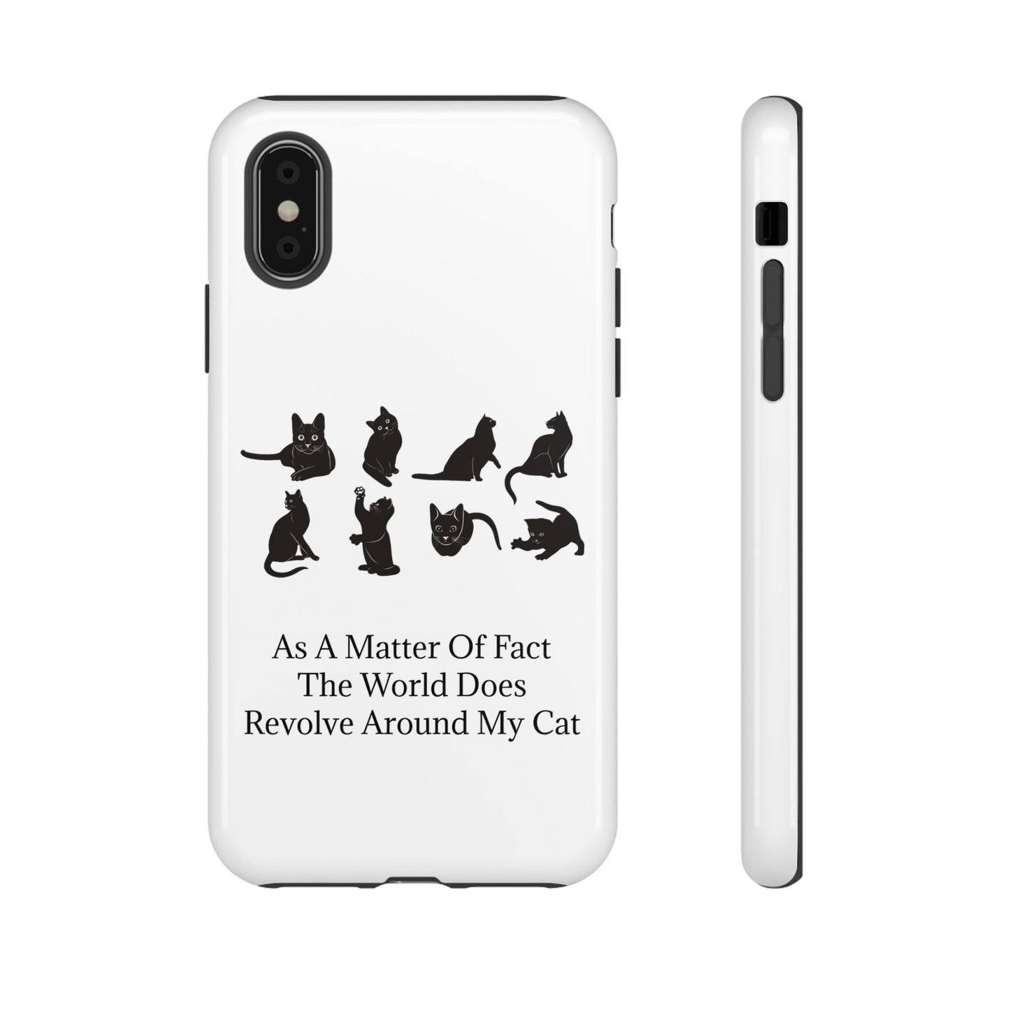 Matter Of Fact Cat iPhone Case