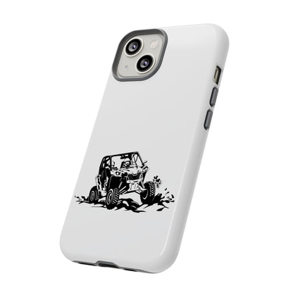 Slingin' Mud Side By Side iPhone Case