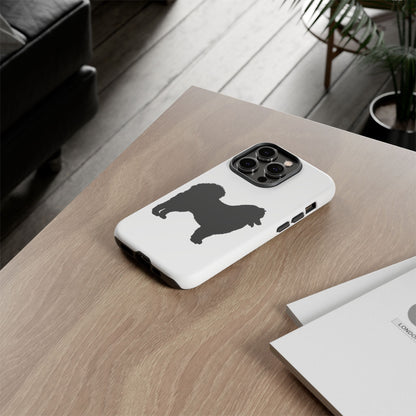 Samoyed Silhouette iPhone Case