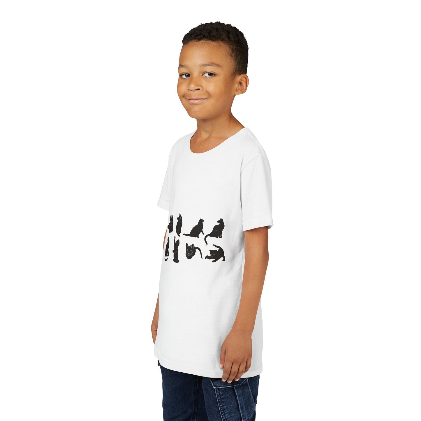 Cats Youth Unisex Short Sleeve Crewneck Tee