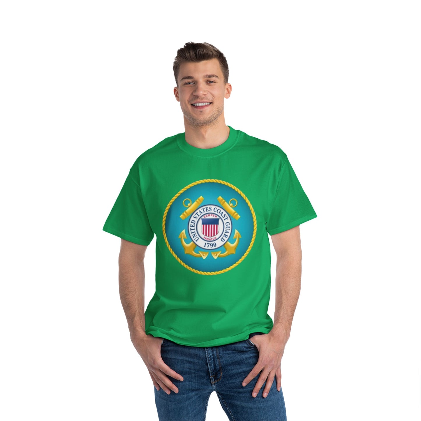 US Coast Guard Men's Short-Sleeve Crewneck Tee