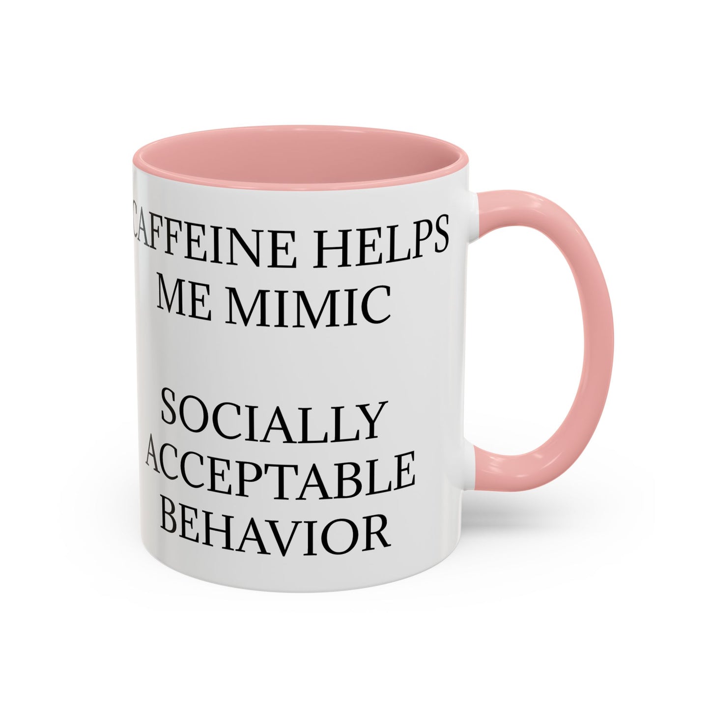 Socially Acceptable 2-Tone Coffee Mug