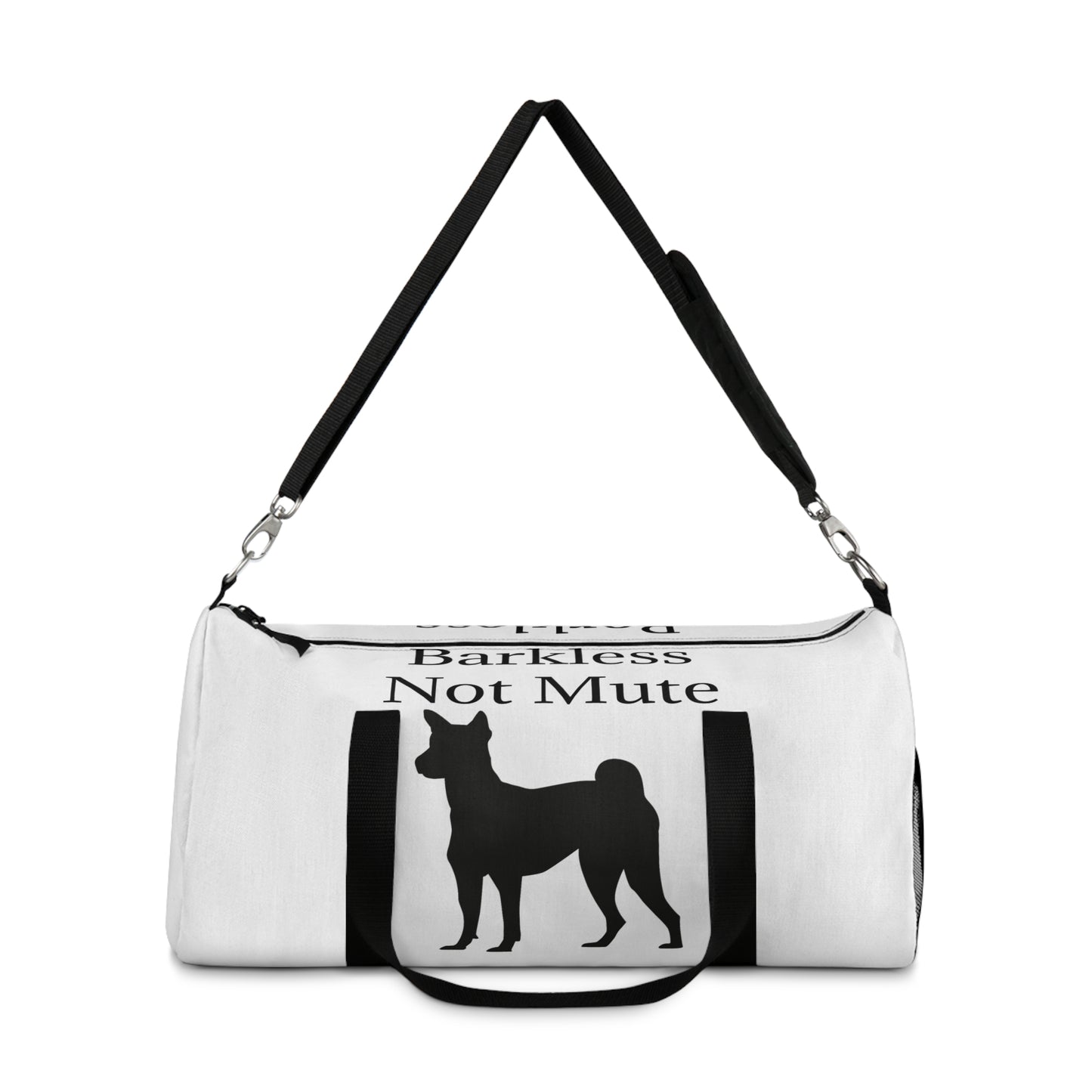 Barkless Not Mute Duffel Bag