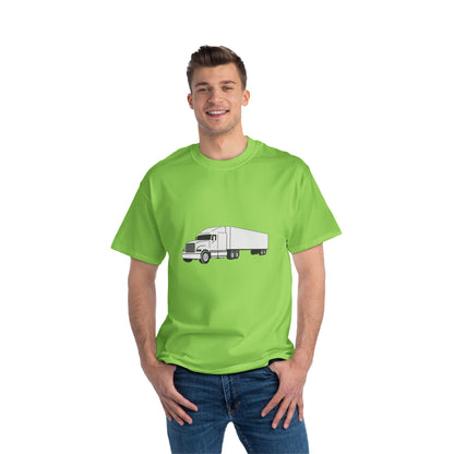 Semi Truck Men's Short-Sleeve Crewneck Tee