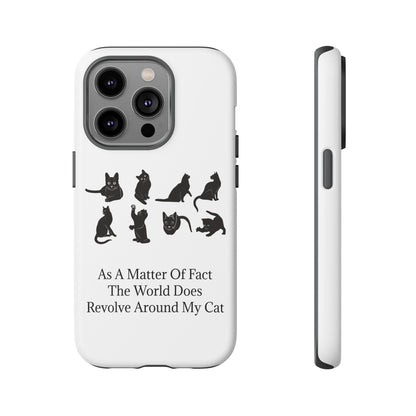 Matter Of Fact Cat iPhone Case