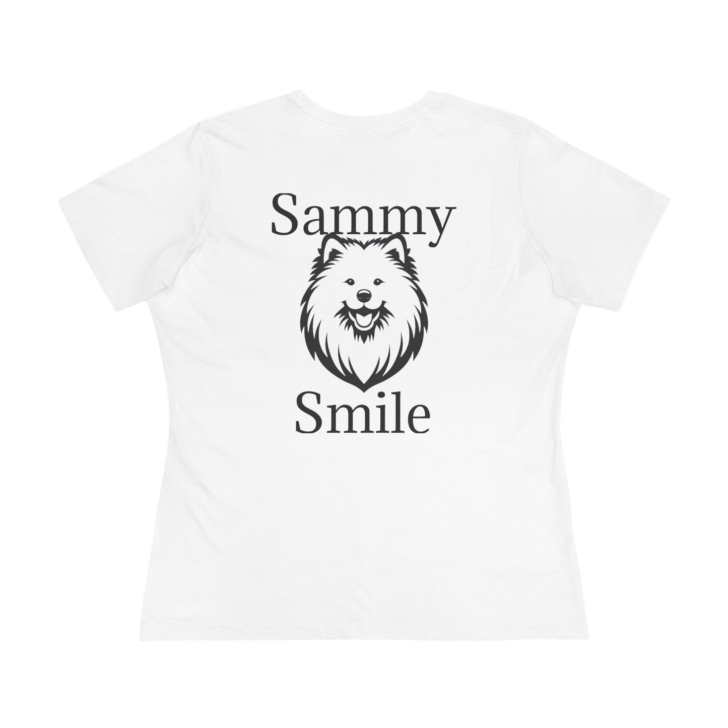 Sammy Smile Women's Short Sleeve Crewneck Tee