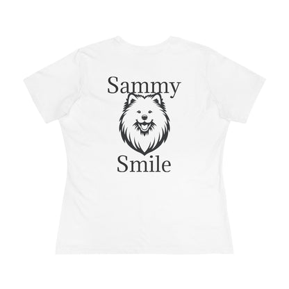 Sammy Smile Women's Short Sleeve Crewneck Tee