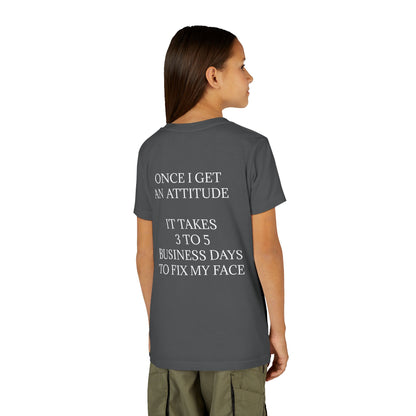 Fix My Face Youth Unisex Short Sleeve Crewneck Tee