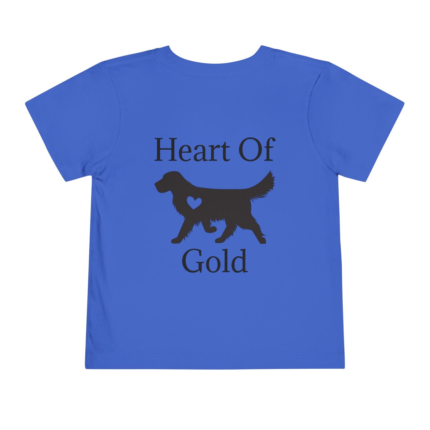 Heart Of Gold Toddler Unisex Short Sleeve Crewneck Tee