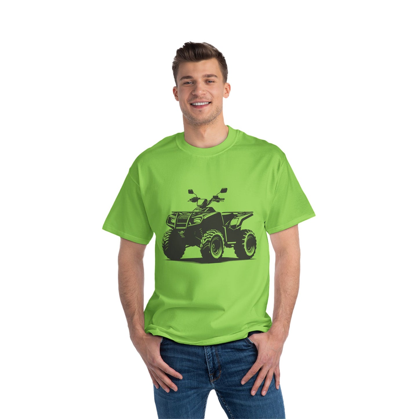 Off The Beaten Path Quad Men's Short-Sleeve Crewneck Tee