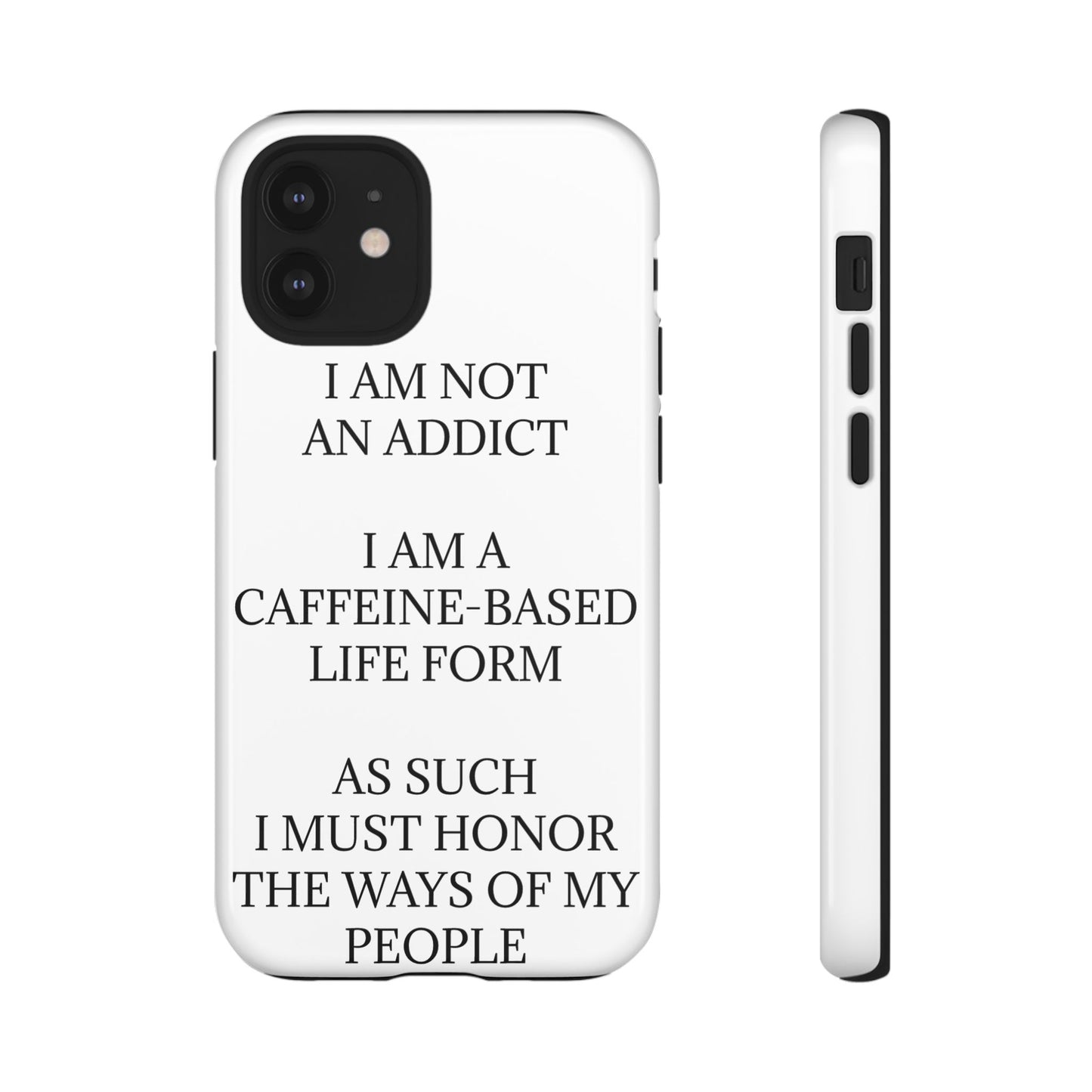 Not An Addict iPhone Case
