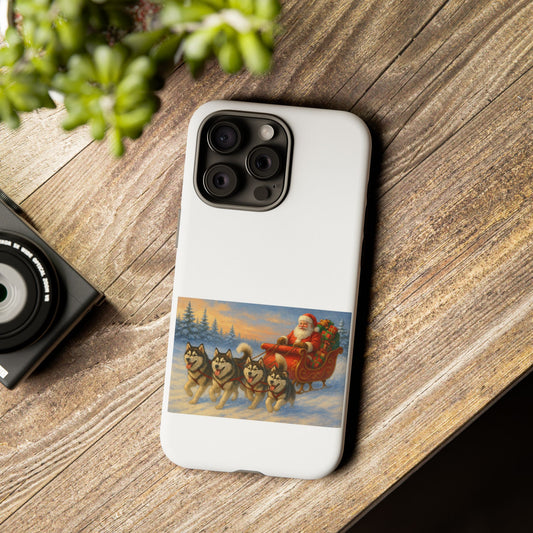 Dashing Through The Snow iPhone Case