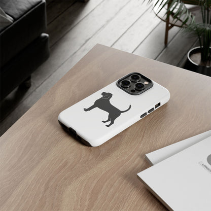 Bloodhound Silhouette iPhone Case