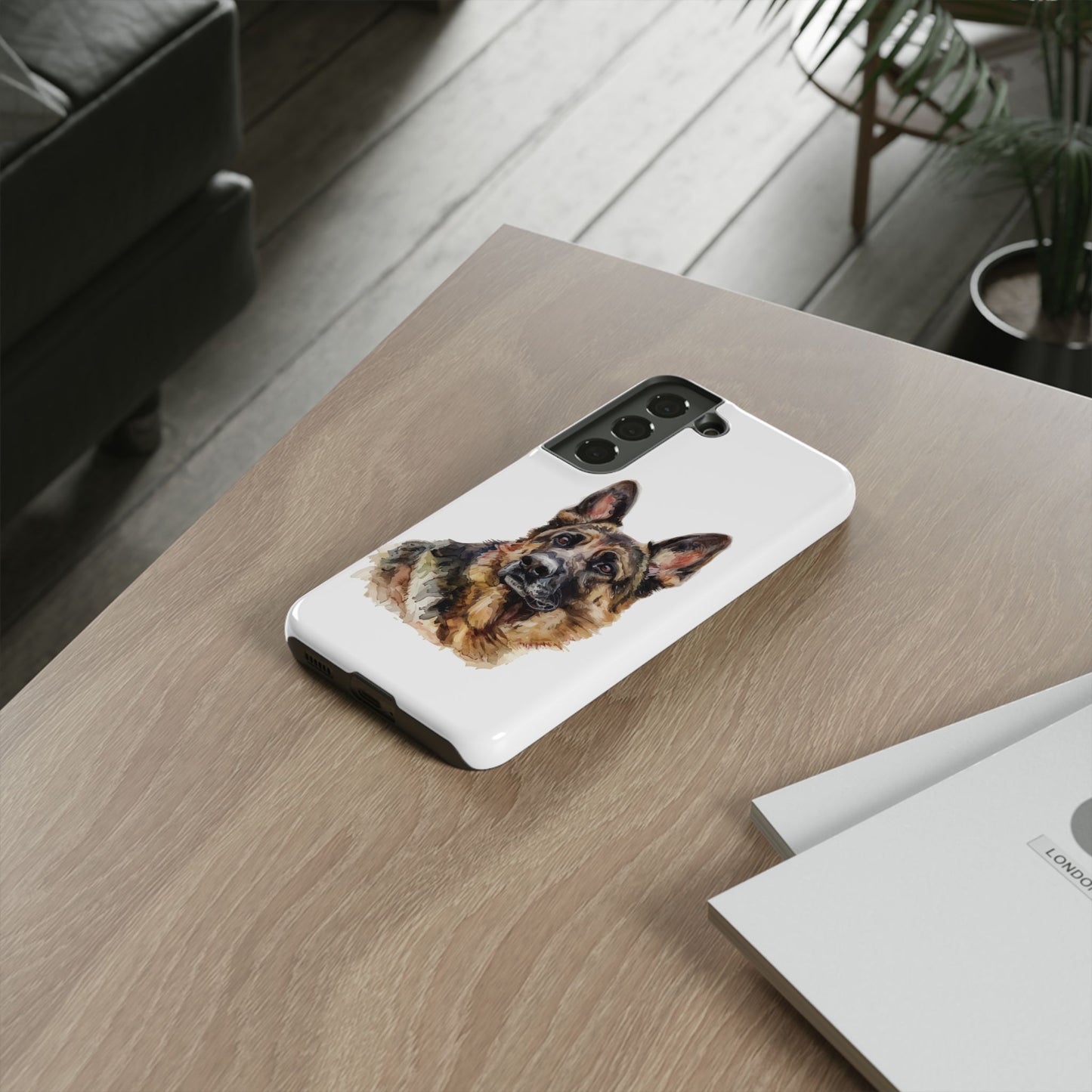 German Shepherd Head Samsung Case