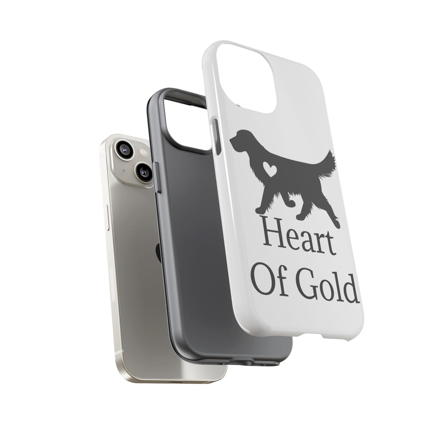 Heart Of Gold iPhone Case
