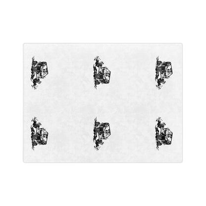 Slinging Mud Side By Side Velveteen Microfiber Blanket