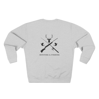 Hunting/Fishing Unisex Crewneck Sweatshirt