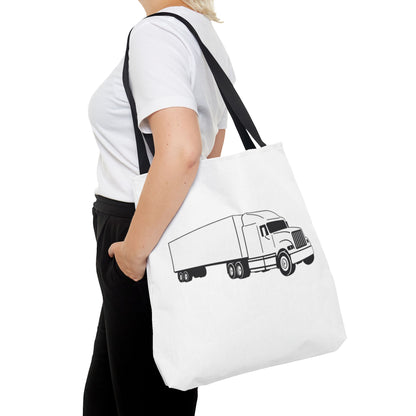 Semi Truck Tote Bag