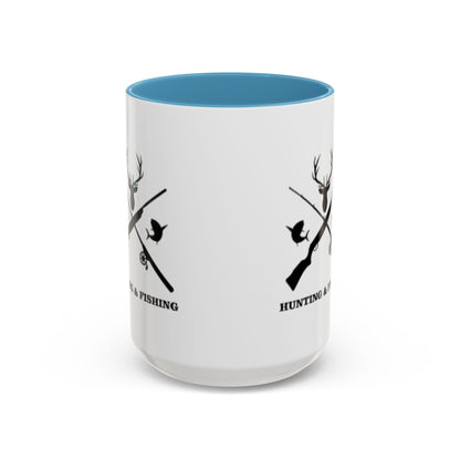 Hunting/Fishing 2-Tone Coffee Mug