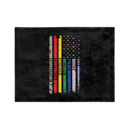 First Responder Velveteen Microfiber Blanket