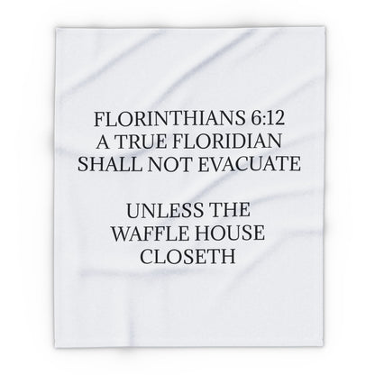 Florinthians 6:12 Arctic Fleece Blanket