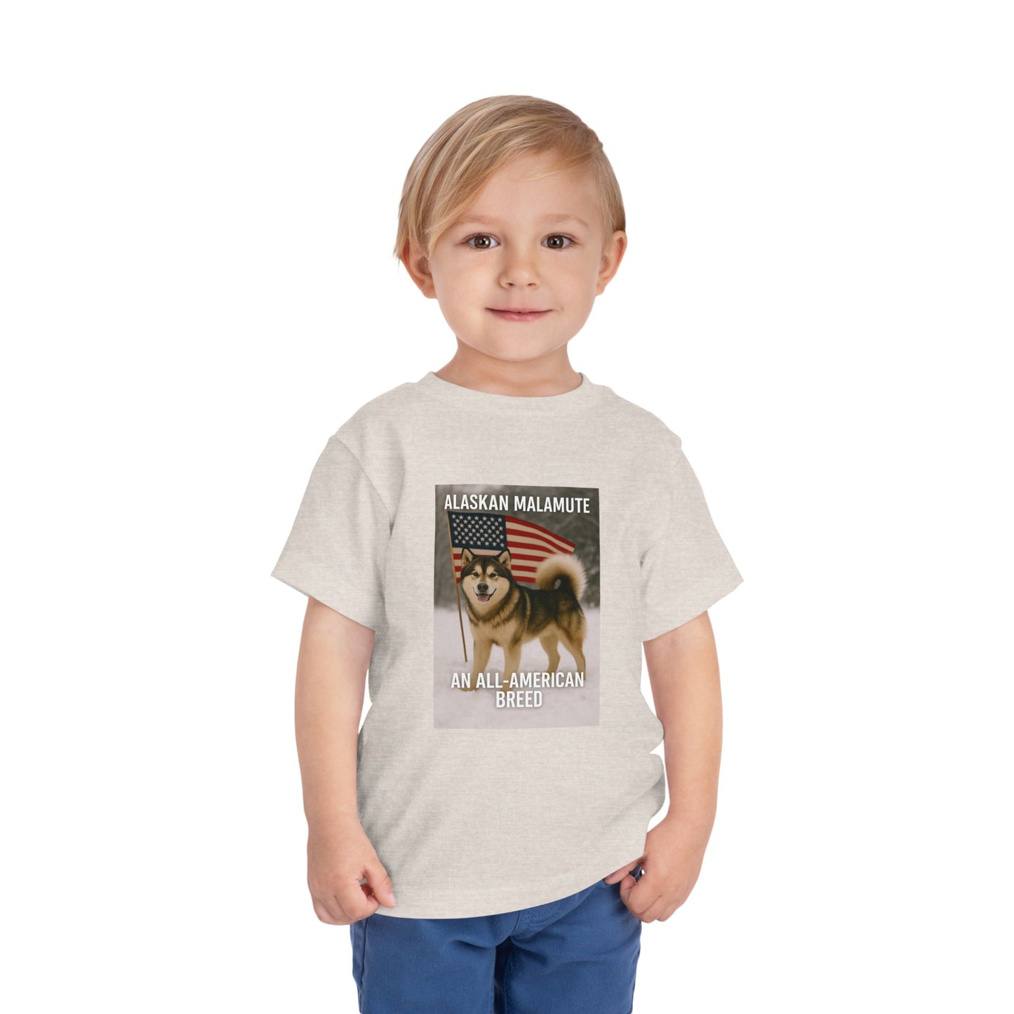 All-American Breed Toddler Unisex Short Sleeve Crewneck Tee