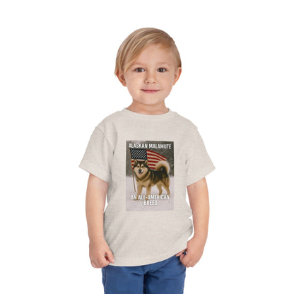 All-American Breed Toddler Unisex Short Sleeve Crewneck Tee