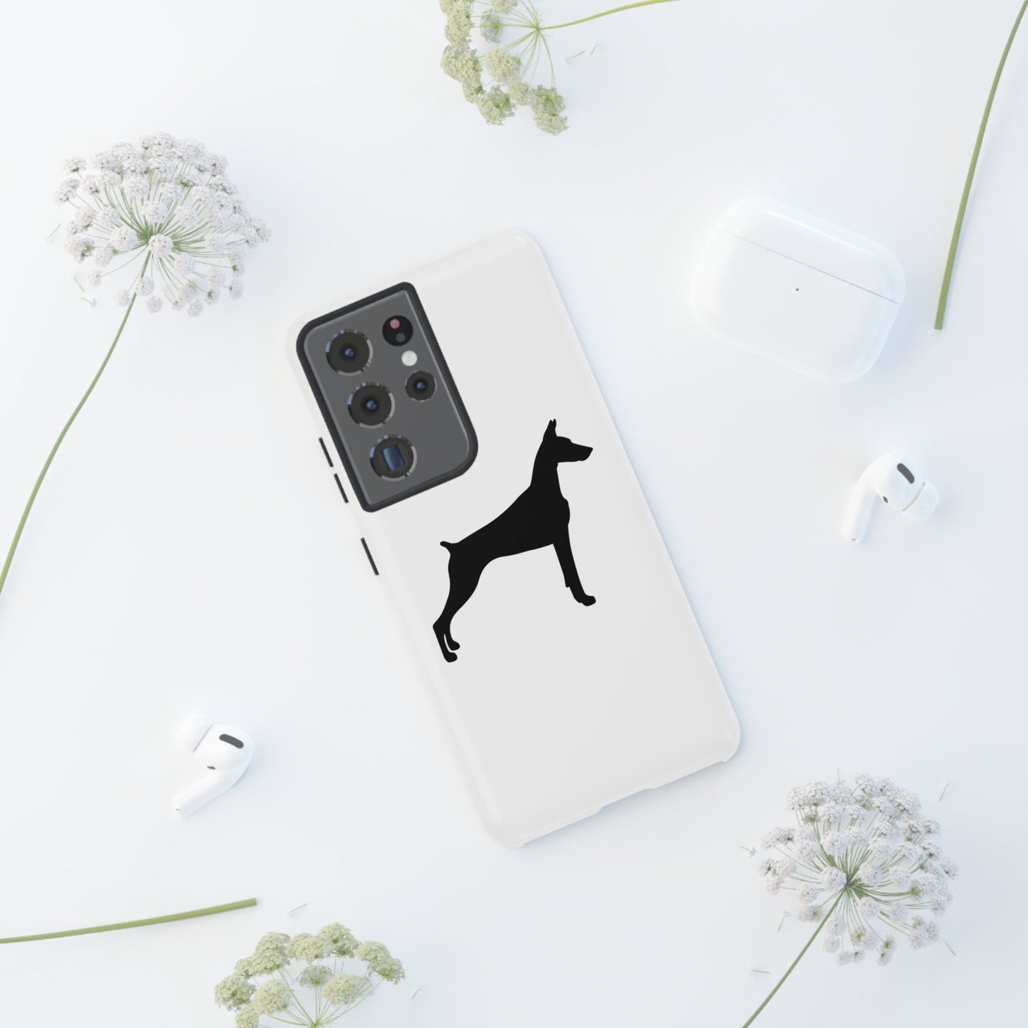 Doberman Silhouette Samsung Case