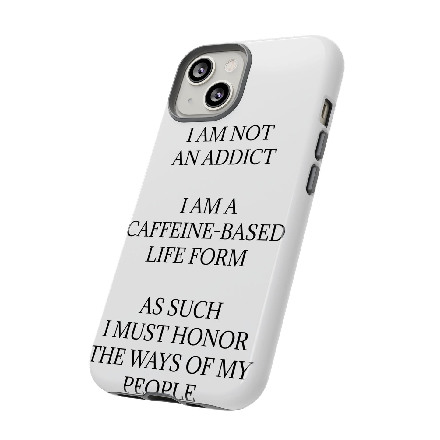 Not An Addict iPhone Case