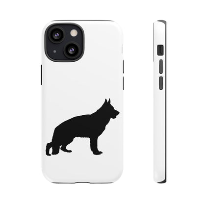 German Shepherd Silhouette iPhone Case