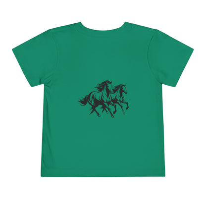 Horsin' Around Toddler Unisex Short Sleeve Crewneck Tee