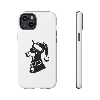 Santa Paws Doberman iPhone Case