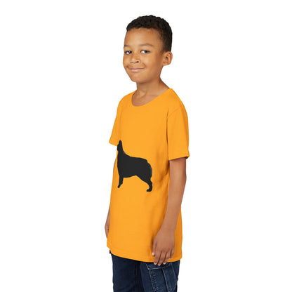 Aussie Silhouette Youth Unisex Short Sleeve Crewneck Tee