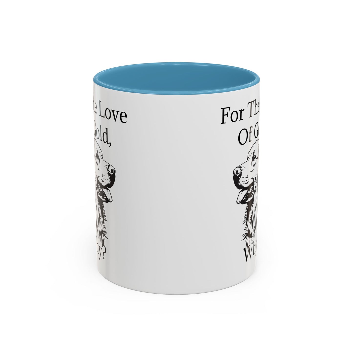 For The Love Of Gold 2-Tone Coffee Mug