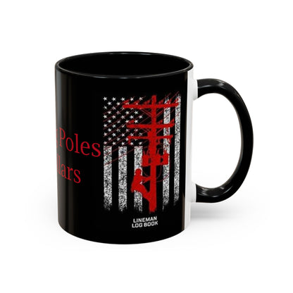 Climbing Poles 2-Tone Coffee Mug