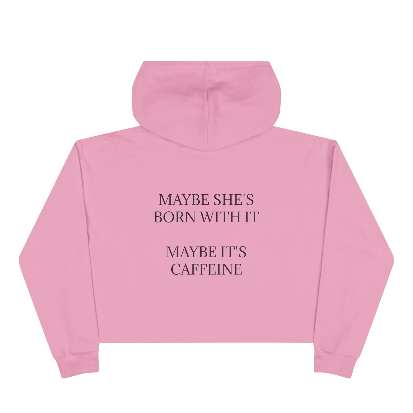Born With It Women's Crop Hoodie
