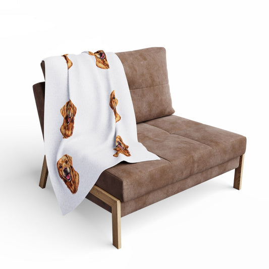Golden Head Arctic Fleece Blanket
