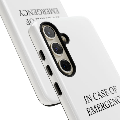 Blood Type Samsung Case