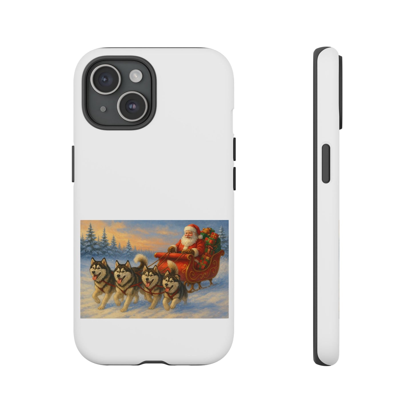 Dashing Through The Snow iPhone Case