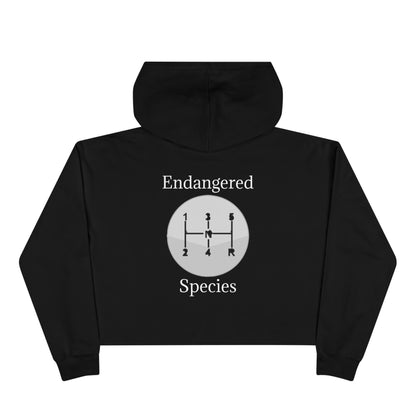 Endangered Species Women's Crop Hoodie