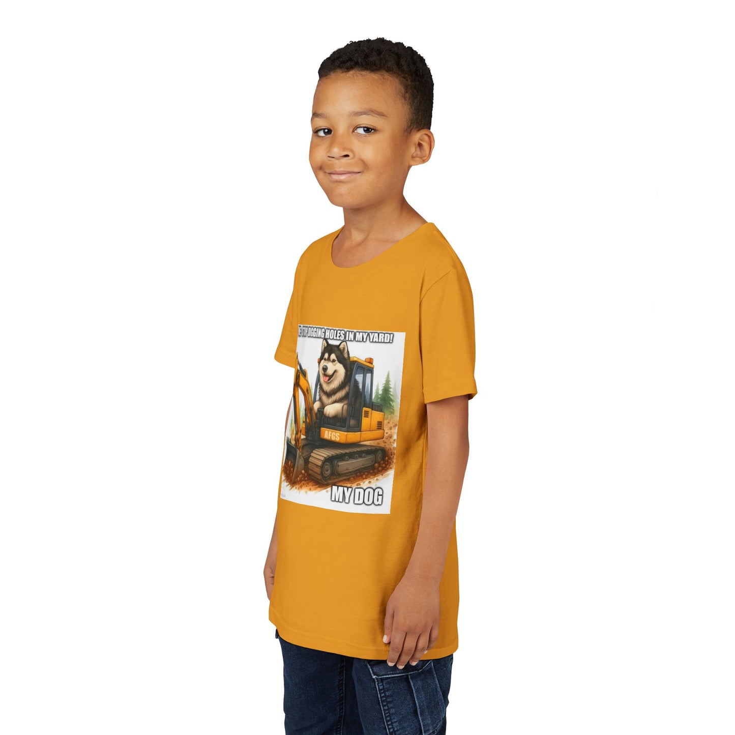 Digmaster Youth Unisex Short Sleeve Crewneck Tee