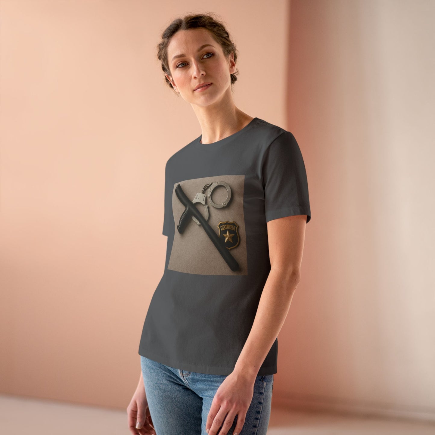 Law Enforcement Appreciation Women's Short Sleeve Crewneck Tee