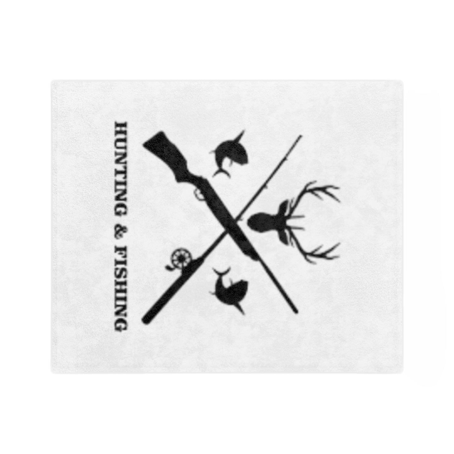 Hunting/Fishing Velveteen Microfiber Blanket