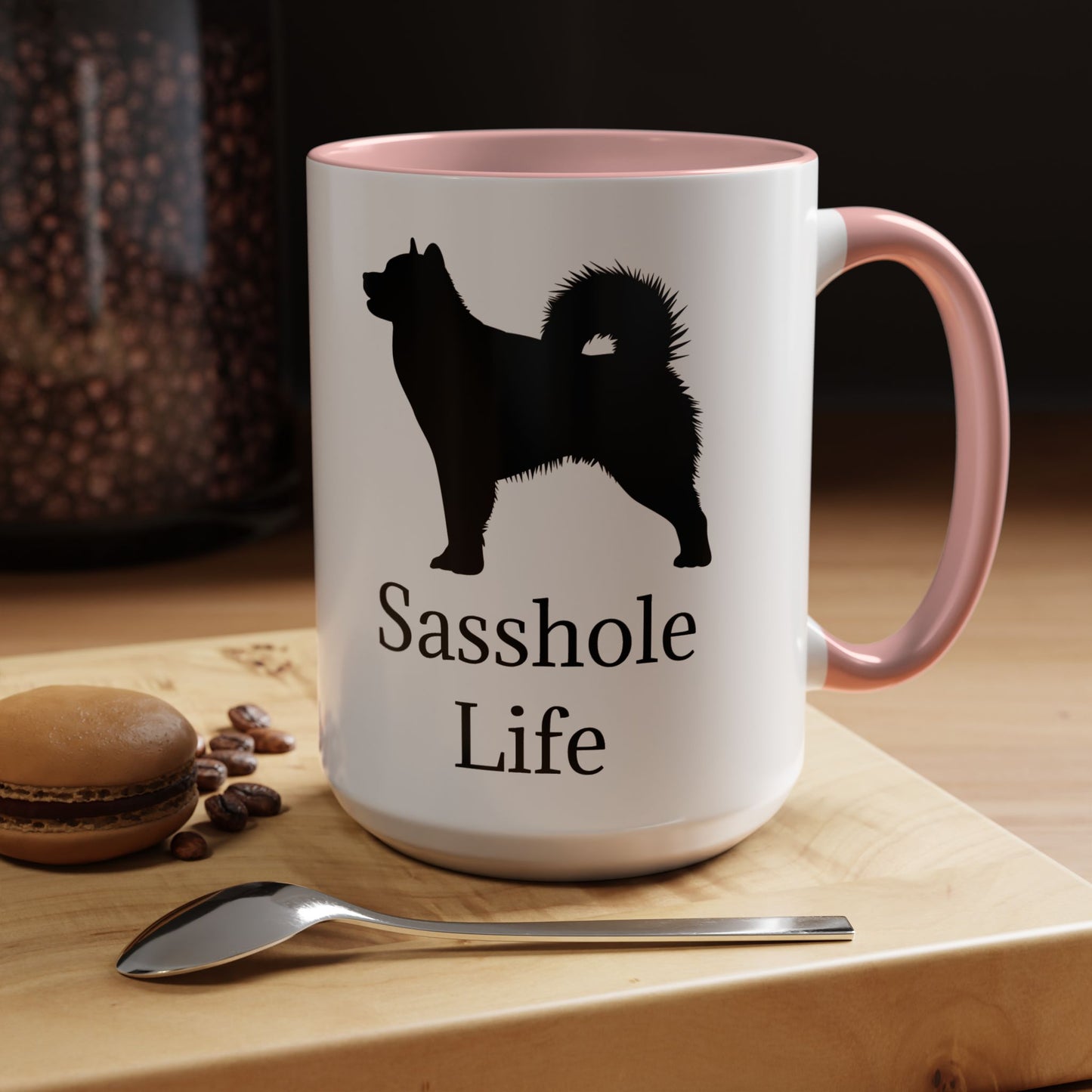 Sasshole Life 2-Tone Coffee Mug