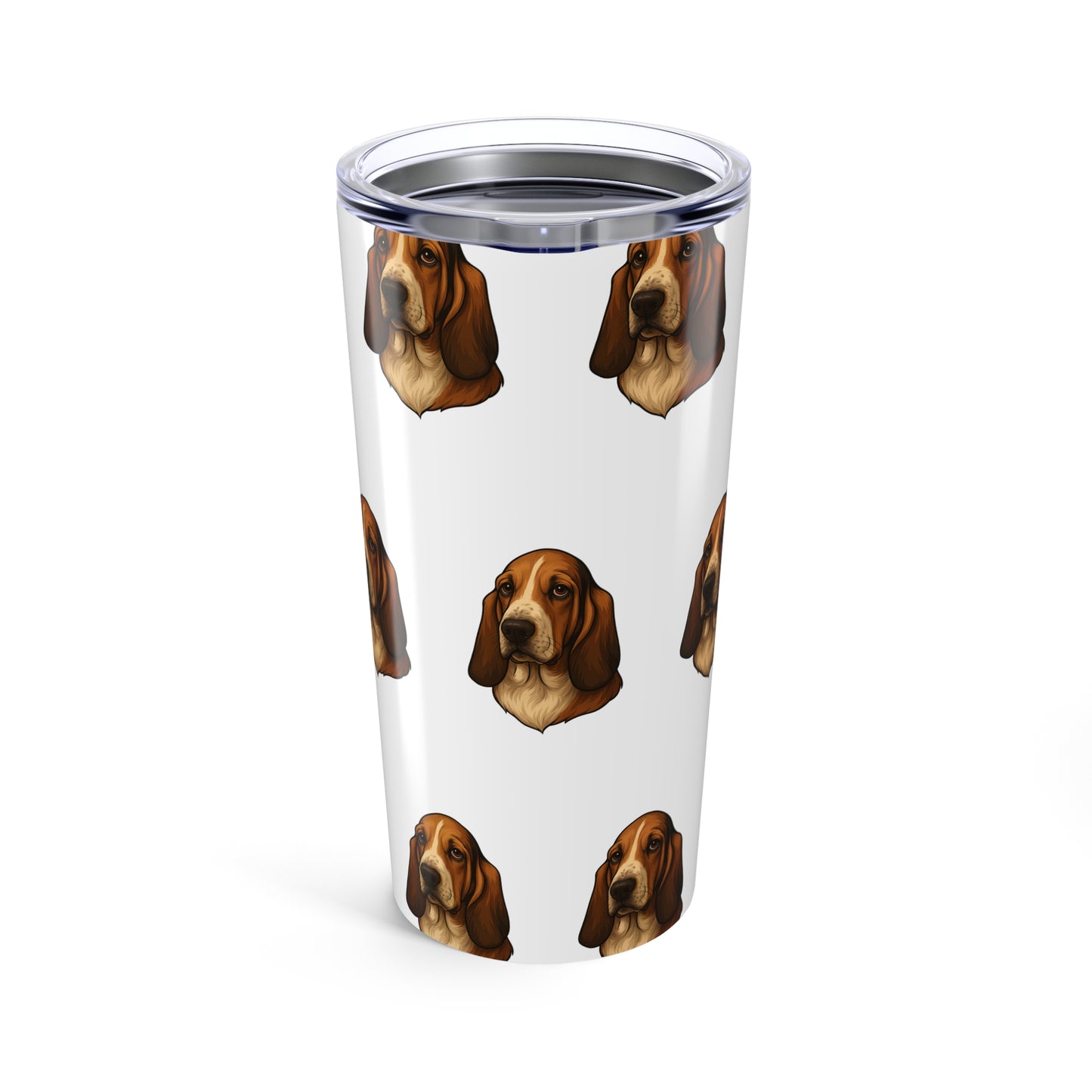 Basset Hound Head Tumbler